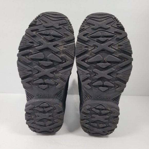 Columbia Bugaboot Women's Black Blue Waterproof Snow Boots BY1332-010 US Size 7 - Picture 8 of 10